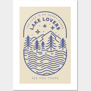 Lake Lovers Lake Life Posters and Art